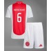 Ajax Jordan Henderson #6 Hjemmedraktsett Barn 2024-25 Korte ermer (+ Korte bukser)